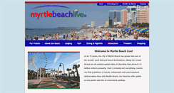 Desktop Screenshot of myrtlebeachlive.com
